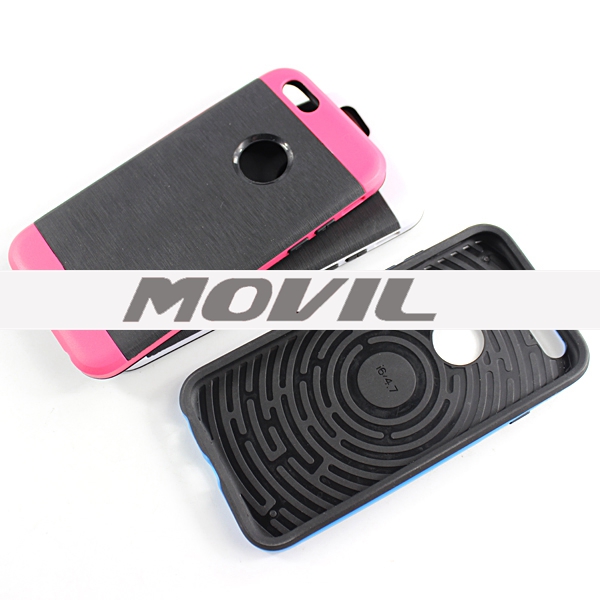 NP-2509 Montado TPU PC funda para  iPhone 6-15